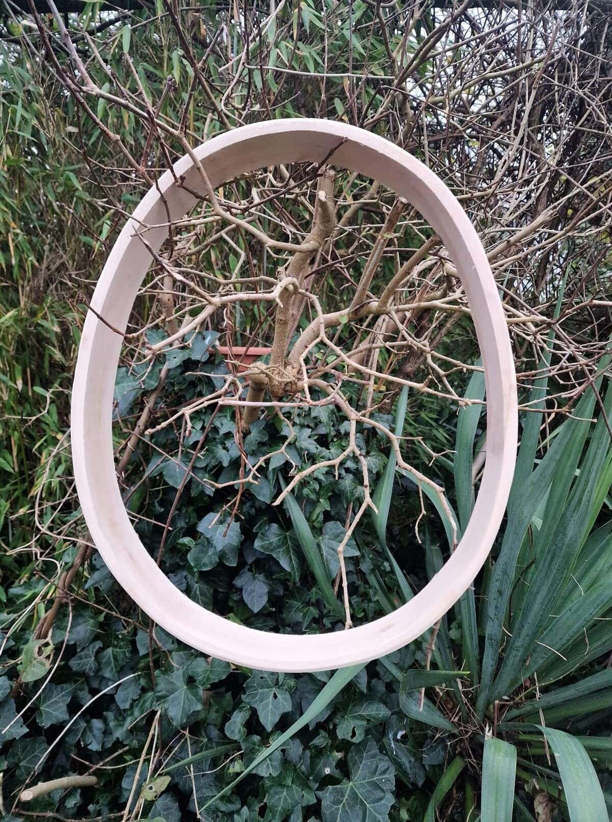 Special shamanic drum frames: egg-shaped