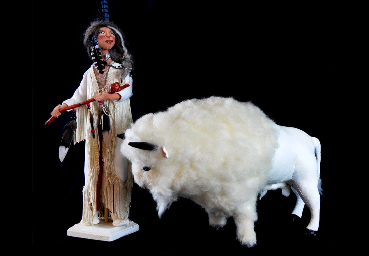 White Buffalo Calf Woman altaar bouwen en initiëren