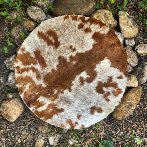 sjamanen drum vellen met haar