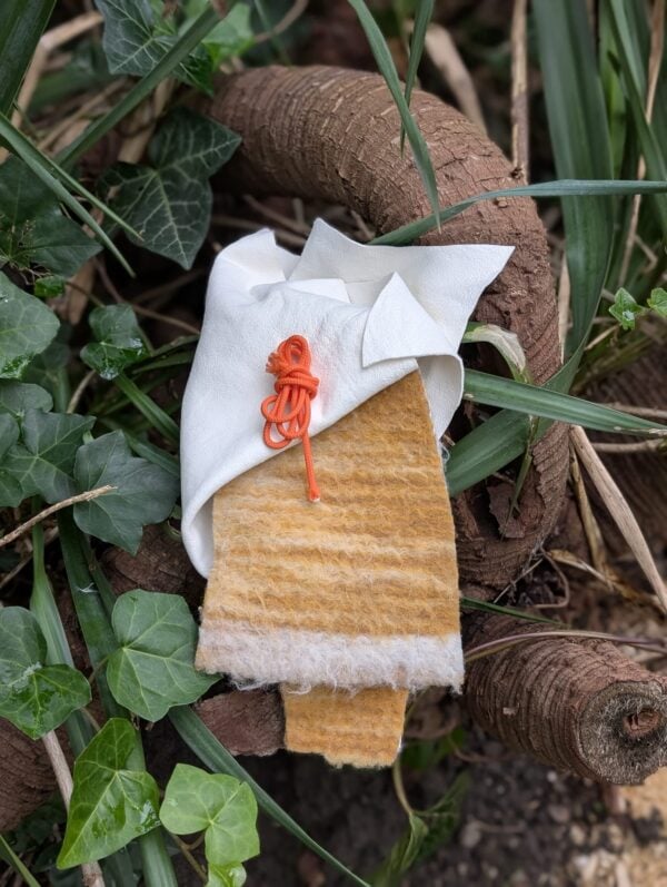 Diy drumstokpakketje open