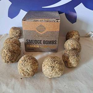 Premium Smudge Bombs Olibanum & Witte Salie | Smudges | Sjamaan.nl
