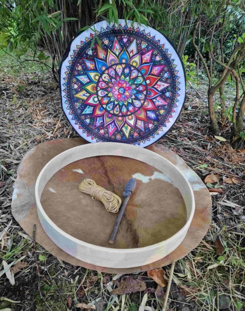 Setdeal 65 cm DIY met tas mandala | Sjamaan.nl