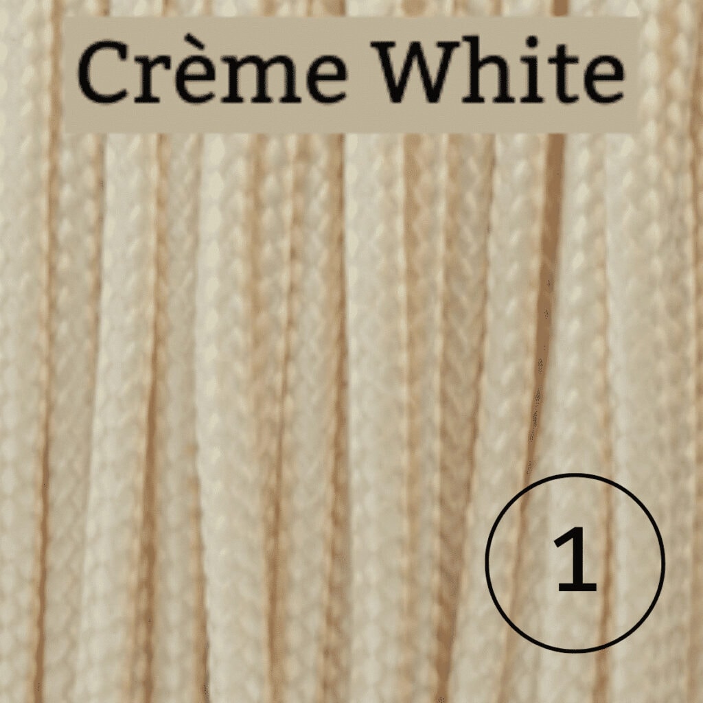 Corde colorée 100 mètres | Crème White | Sjamaan.nl