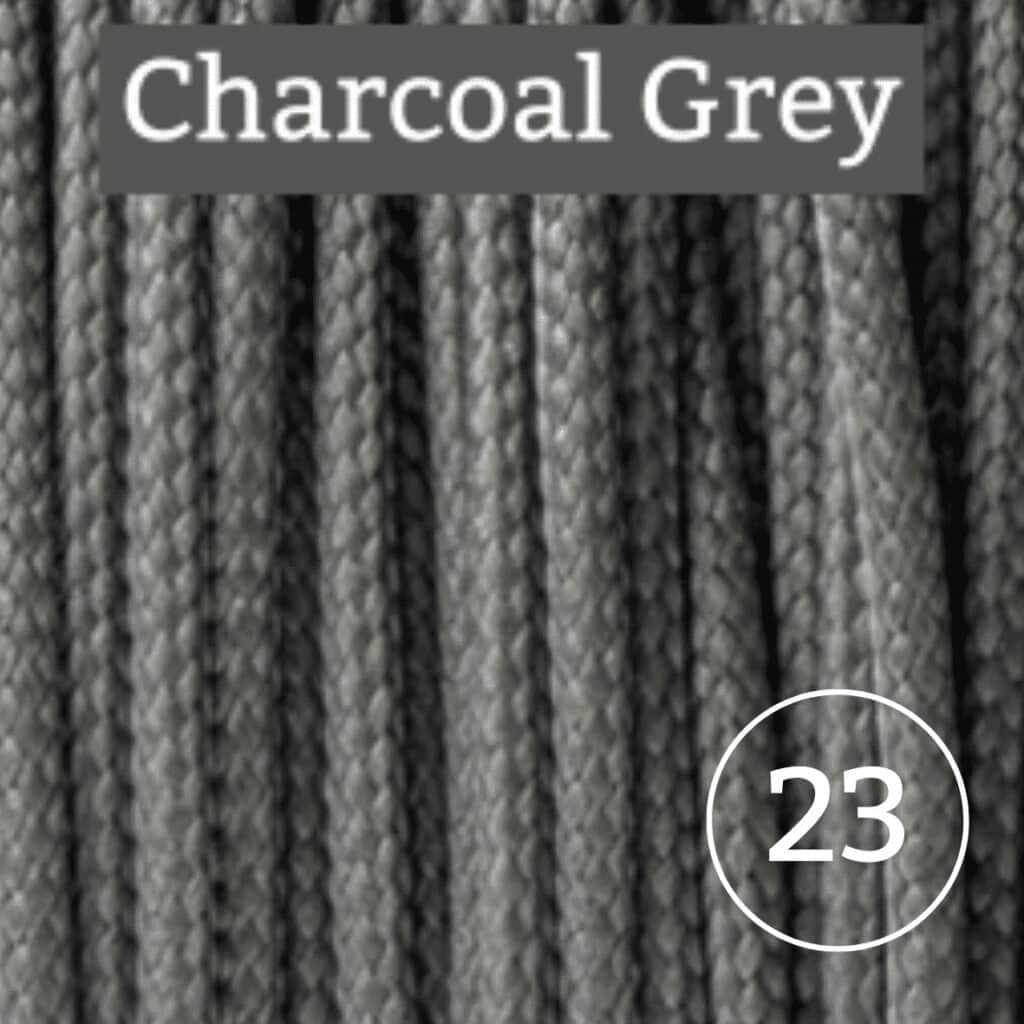 Gekleurd touw 100 meter | Charcoal Grey | Sjamaan.nl
