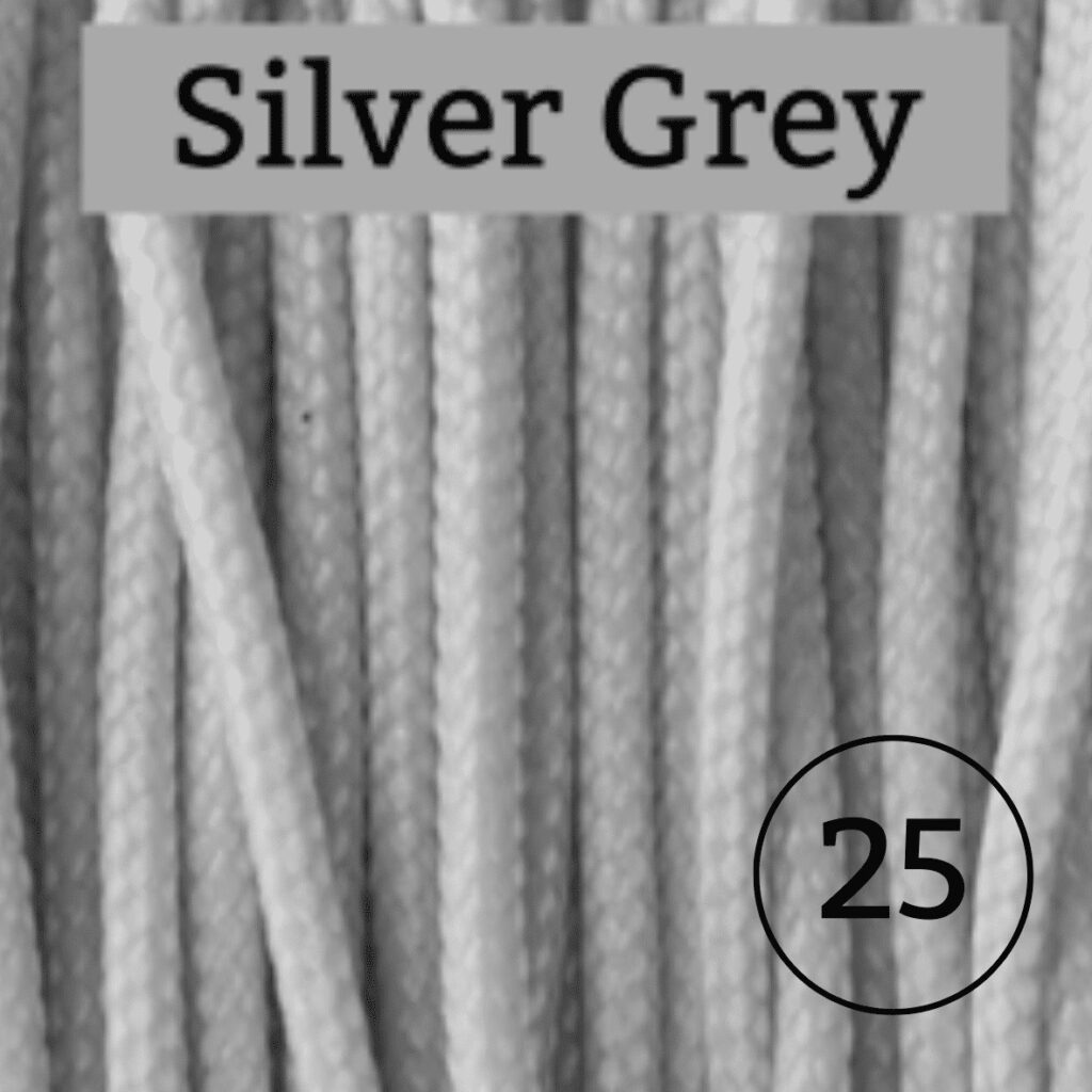 Gekleurd touw 100 meter | Silver Grey | Sjamaan.nl