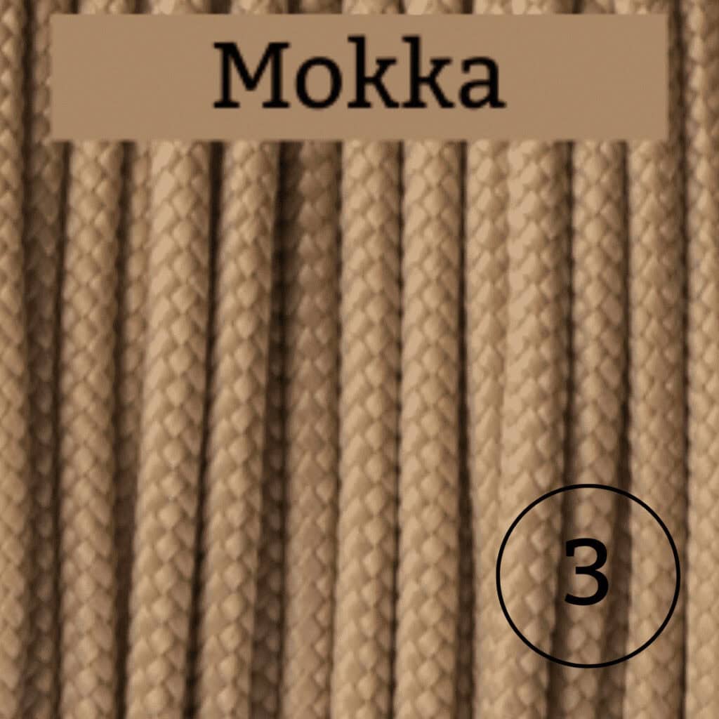 Gekleurd Touw 100 meter | Mokka | Sjamaan.nl