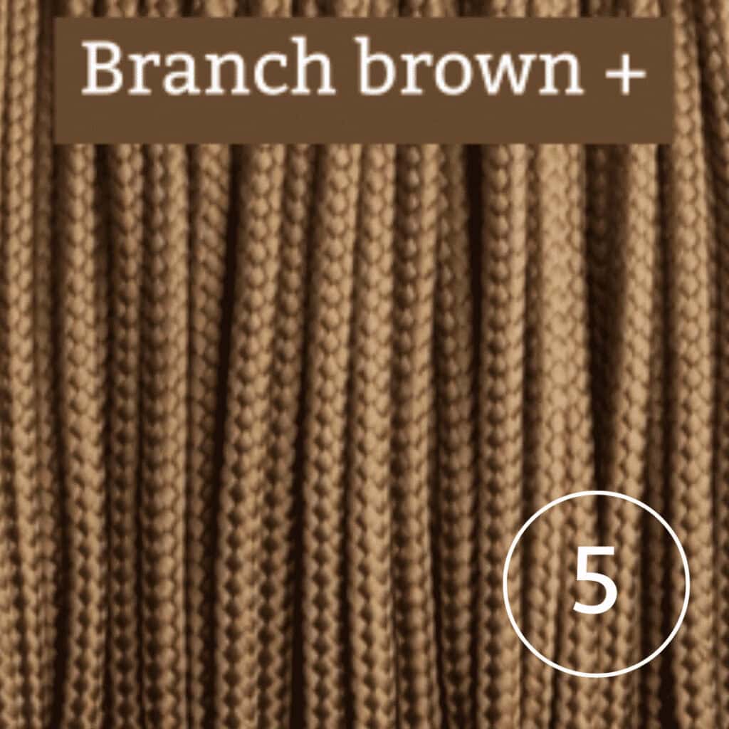 Gekleurd Touw 100 meter | Branch Brown | Sjamaan.nl