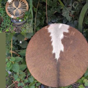 Paard bruin met witte vlek wilg 40 cm