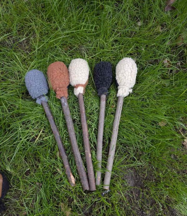 Setdeal reguliere beaters schapenkant uitgelijnd