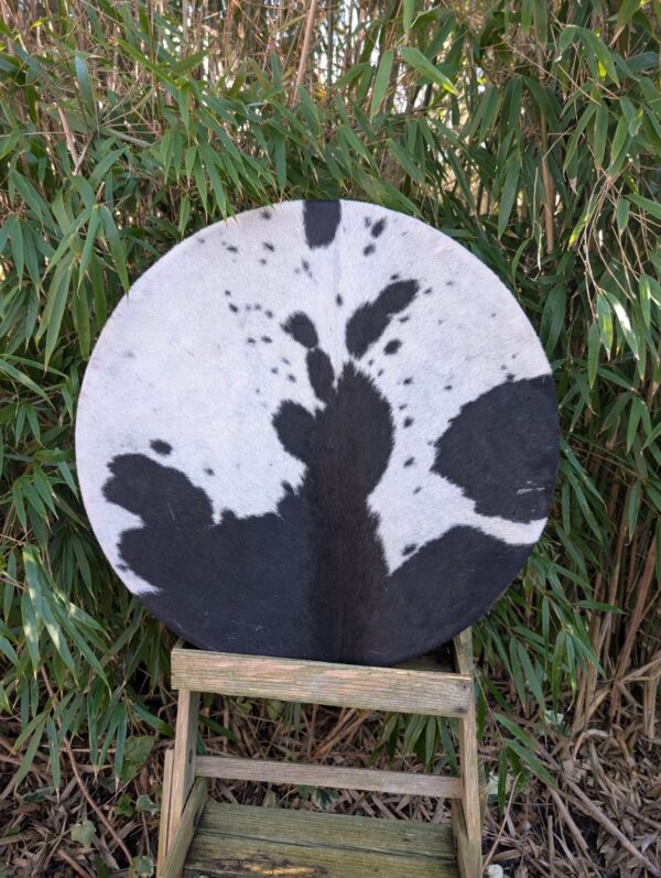 Paard 50 cm zwart wit